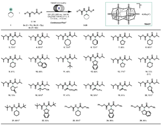 圖3. 反應(yīng)底物范圍研究。
