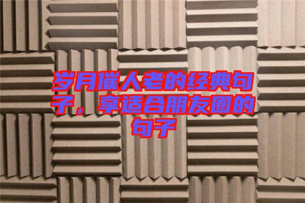 歲月催人老的經(jīng)典句子，享適合朋友圈的句子