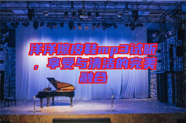 洋洋擦皮鞋mp3試聽(tīng)，享受與清潔的完美融合