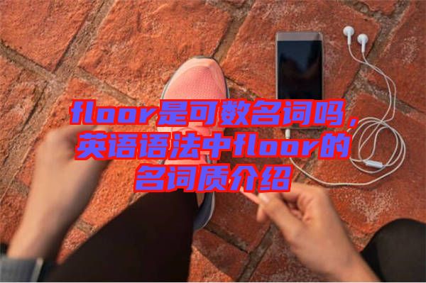 floor是可數(shù)名詞嗎，英語(yǔ)語(yǔ)法中floor的名詞質(zhì)介紹