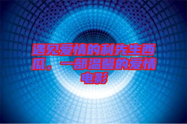 遇見愛情的利先生西瓜，一部溫馨的愛情電影