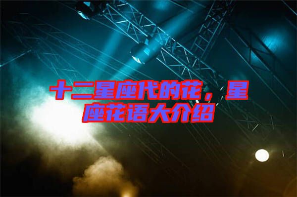 十二星座代的花，星座花語(yǔ)大介紹