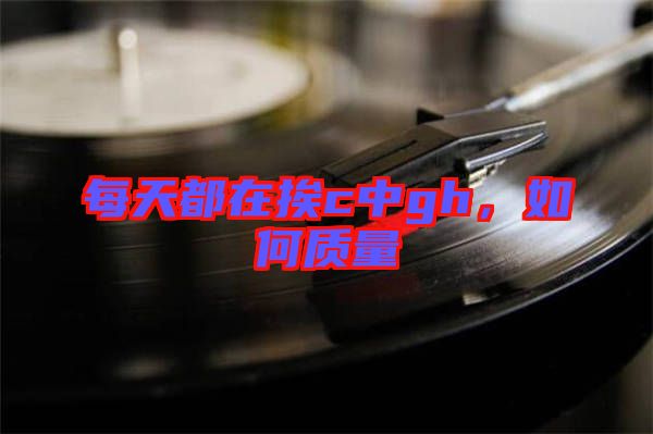 每天都在挨c中g(shù)h，如何質(zhì)量