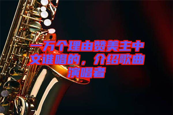 一萬個(gè)理由贊美主中文誰唱的，介紹歌曲演唱者