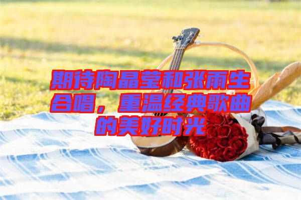 期待陶晶瑩和張雨生合唱，重溫經(jīng)典歌曲的美好時光