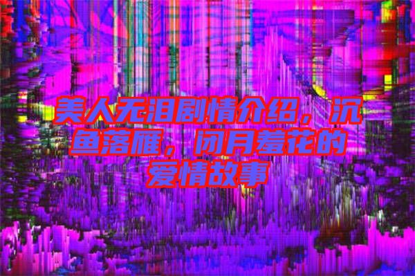 美人無淚劇情介紹，沉魚落雁，閉月羞花的愛情故事