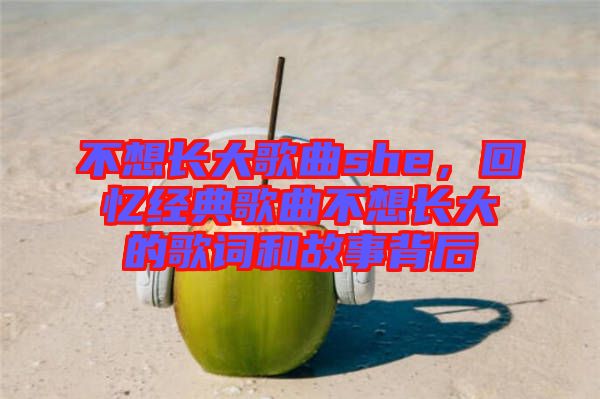 不想長大歌曲she，回憶經(jīng)典歌曲不想長大的歌詞和故事背后