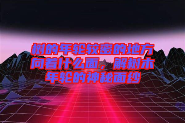 樹的年輪較密的地方向著什么面，解樹木年輪的神秘面紗
