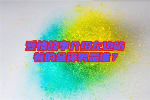 愛(ài)情故事介紹左邊站著的金澤男是誰(shuí)？