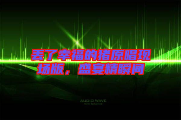 丟了幸福的豬原唱現(xiàn)場(chǎng)版，盛宴精瞬間