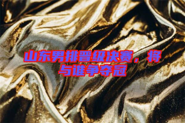 山東男排晉級決賽，將與誰爭奪冠