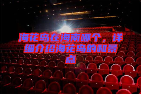 海花島在海南哪個(gè)，詳細(xì)介紹海花島的和景點(diǎn)