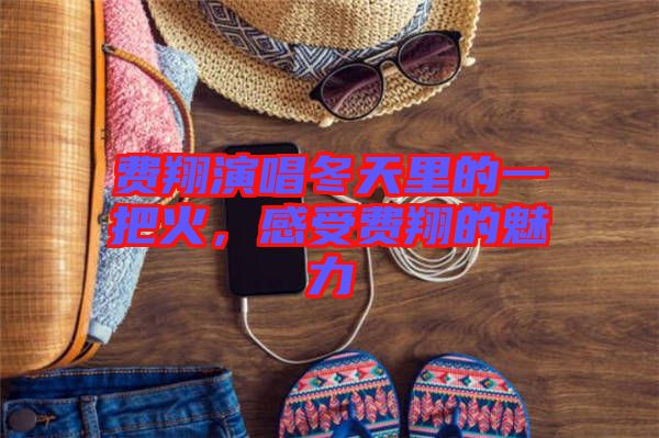 費翔演唱冬天里的一把火，感受費翔的魅力
