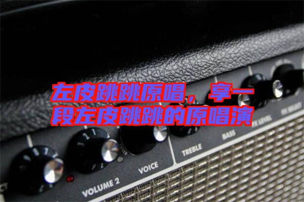 左皮跳跳原唱，享一段左皮跳跳的原唱演
