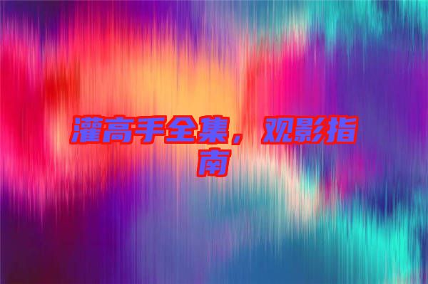 灌高手全集，觀影指南