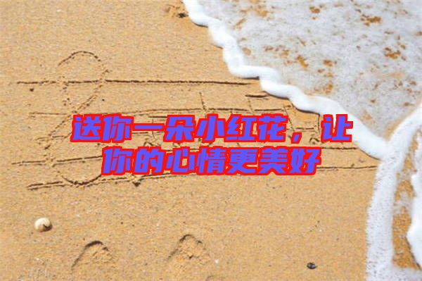 送你一朵小紅花，讓你的心情更美好